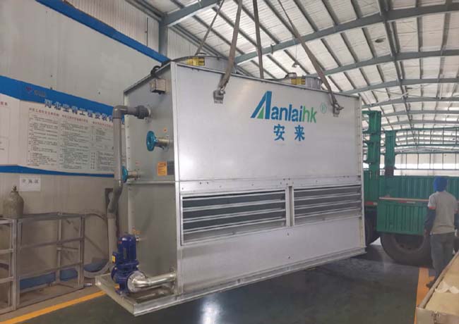 封閉式冷卻塔淋水均勻的方法